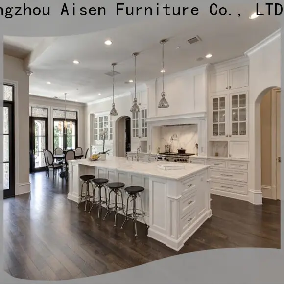 AisDecor cherry wood kitchen cabinets supplier1 1