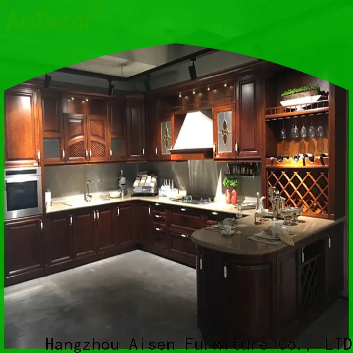 AisDecor cheap wood cabinets factory1 1