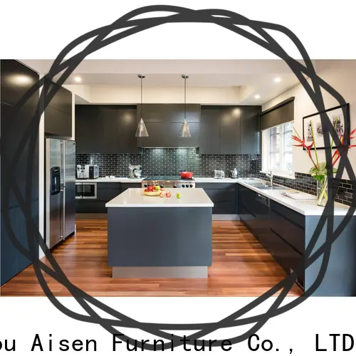 AisDecor painting laminate kitchen cabinets manufacturer1 1