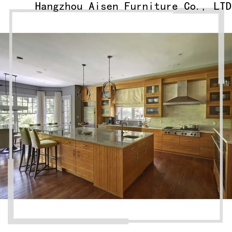 AisDecor cheap laminate kitchen cabinet overseas trader 1