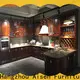 AisDecor dark wood kitchen cabinets from China 1