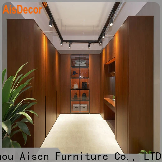 custom small walk in wardrobe factory 1