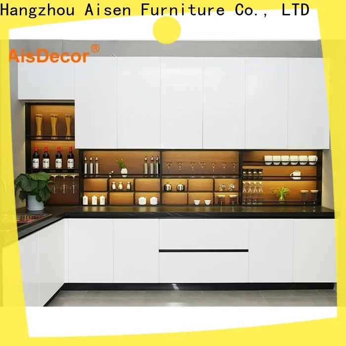 AisDecor white lacquer cabinets from China1 1