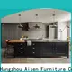 AisDecor new white wood kitchen cabinets manufacturer 1