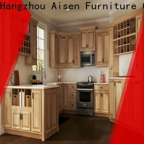 AisDecor new oak wood cabinets manufacturer 1