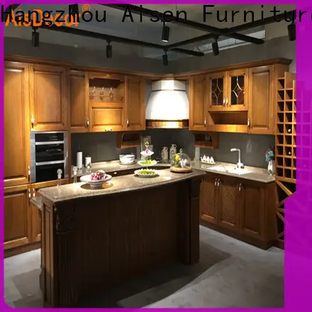 AisDecor new oak wood cabinets one-stop solutions 1