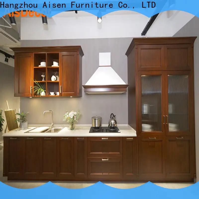 AisDecor oak wood cabinets exporter 1