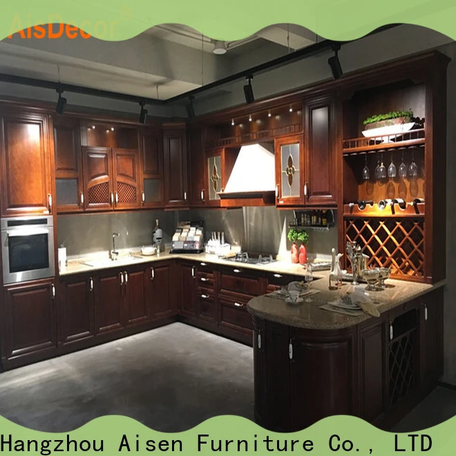 AisDecor cheap wood cabinets exporter 1