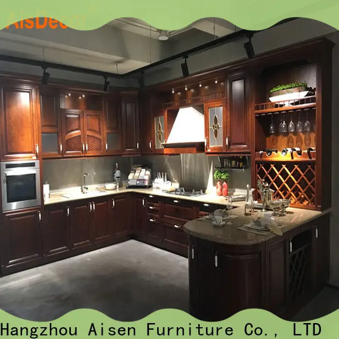 AisDecor cheap wood cabinets exporter 1