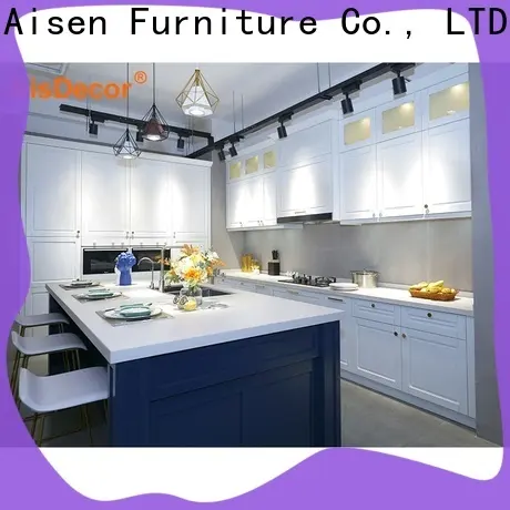 AisDecor wood and white kitchen cabinets overseas trader1 1