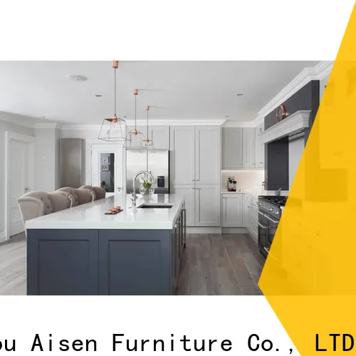 AisDecor cherry kitchen cabinets from China 1
