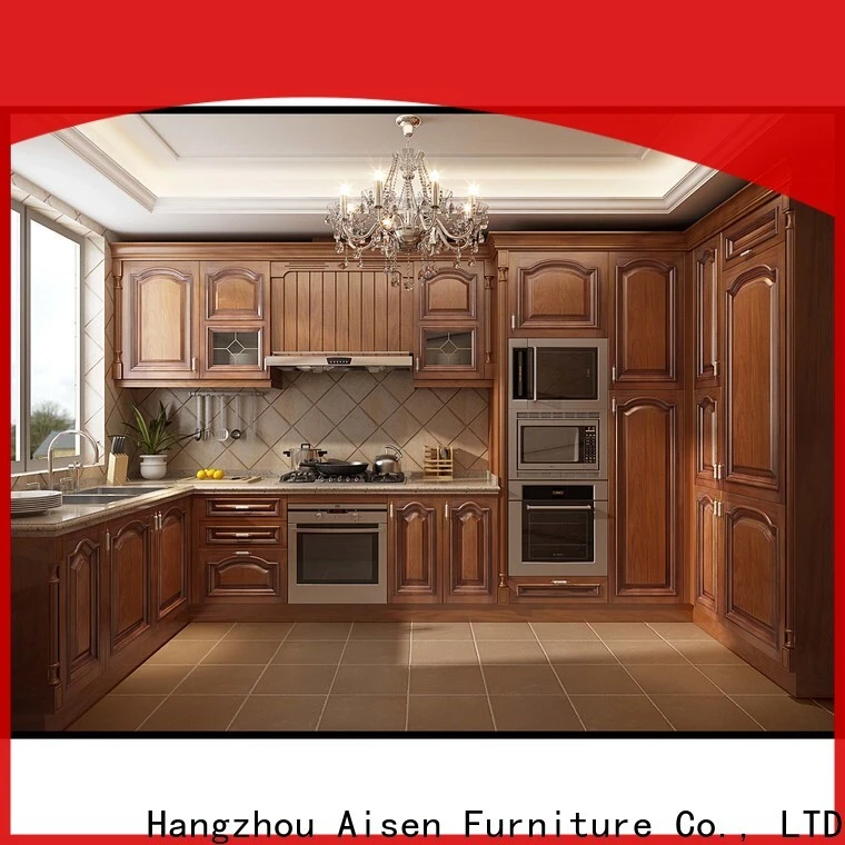 top-selling solid wood kitchen cabinet exporter 1