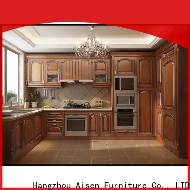 top-selling solid wood kitchen cabinet exporter 1