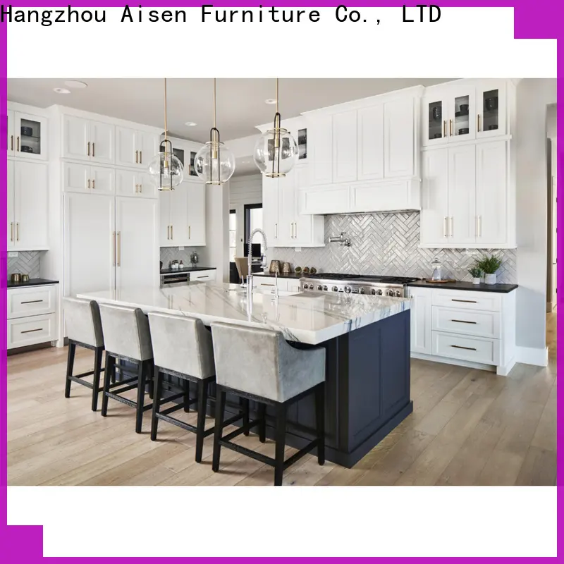 AisDecor oak wood cabinets manufacturer 1