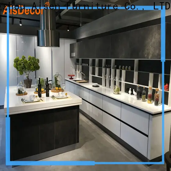 AisDecor custom shadow line kitchen cabinets one-stop services 1