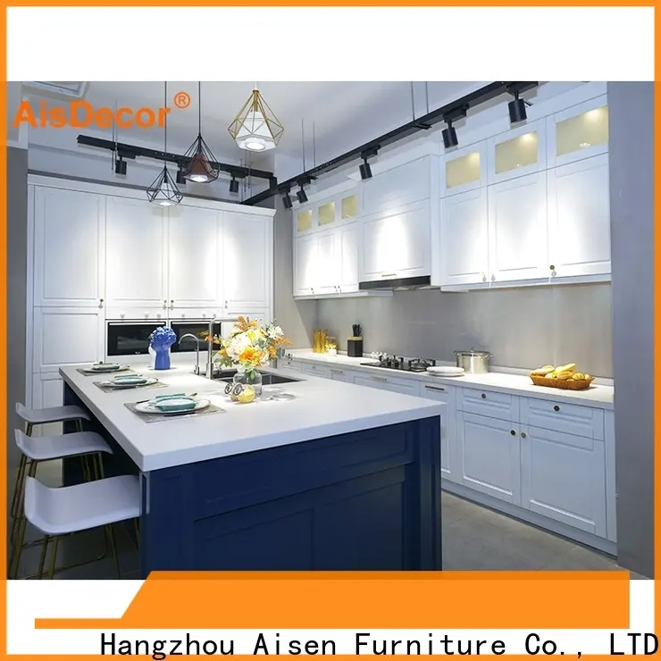 AisDecor wooden kitchen cupboards wholesale 1