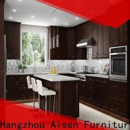 AisDecor reliable wood and white kitchen cabinets manufacturer 1