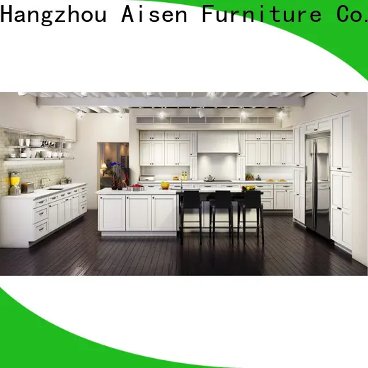 AisDecor white shaker kitchen cabinets one-stop solutions 1