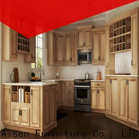AisDecor custom cherry wood cabinets one-stop services 1
