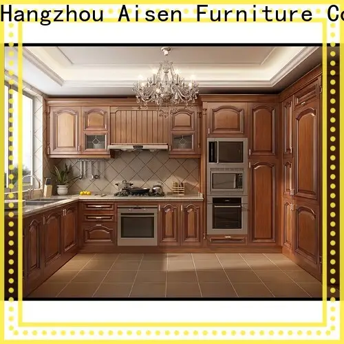 cheap cherry kitchen cabinets exporter 1