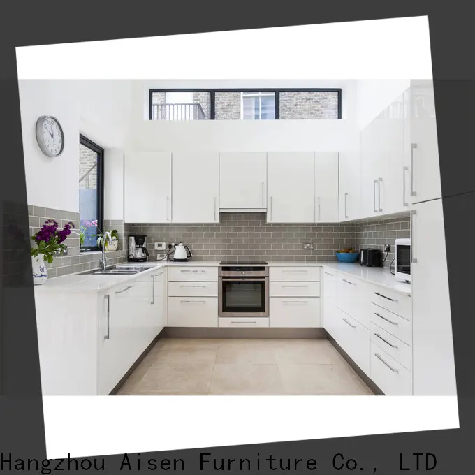 custom lacquer kitchen cabinet one-stop services 1