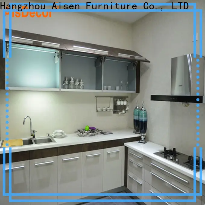 AisDecor custom laminate kitchen cabinet exporter 1
