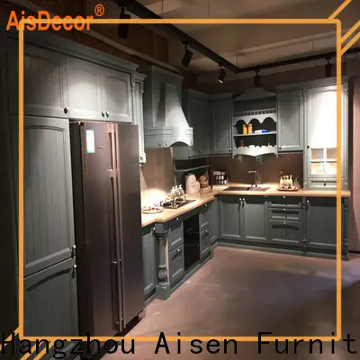 cheap dark wood kitchen cabinets exporter 1