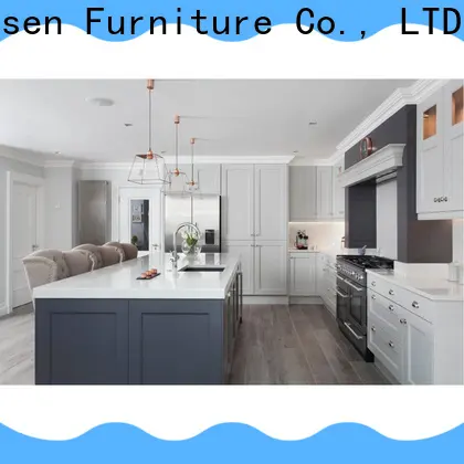 AisDecor reliable solid wood kitchen cabinet one-stop solutions 1
