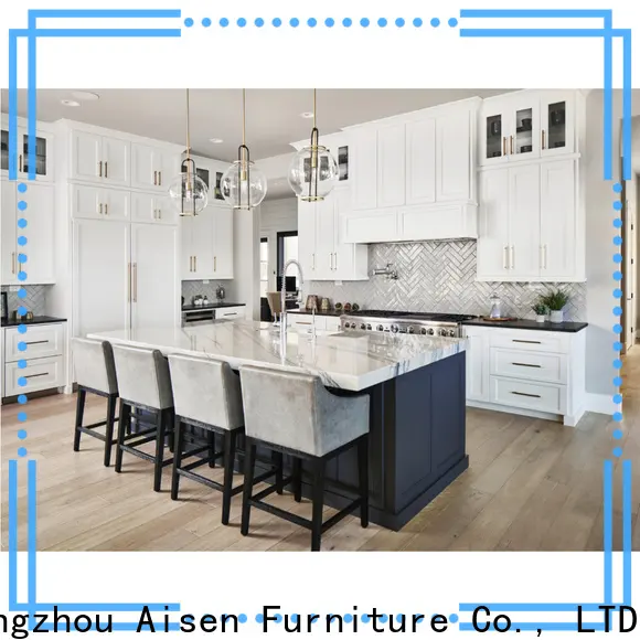 reliable solid wood kitchen cabinet exporter 1