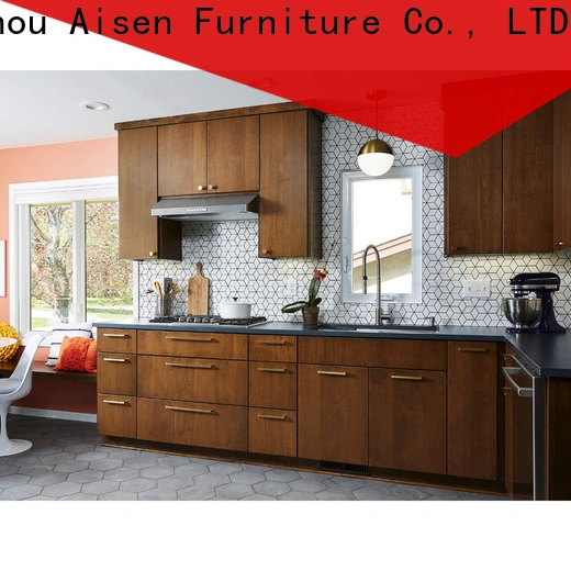 AisDecor painting laminate kitchen cabinets exporter 1