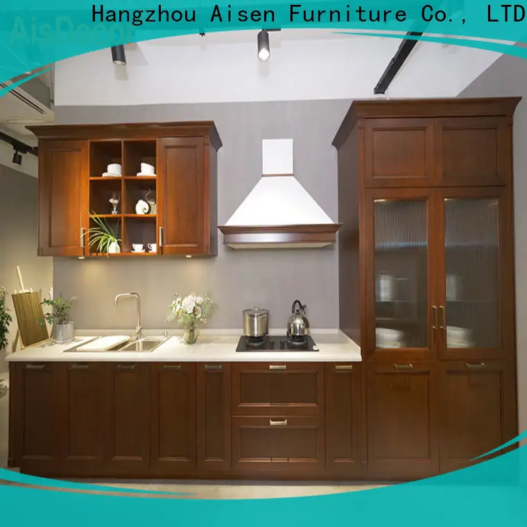 AisDecor cherry kitchen cabinets supplier 1
