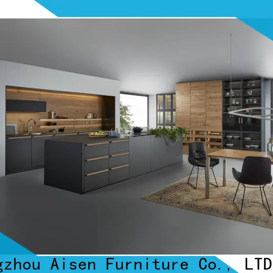 AisDecor gray cabinets kitchen manufacturer1 1