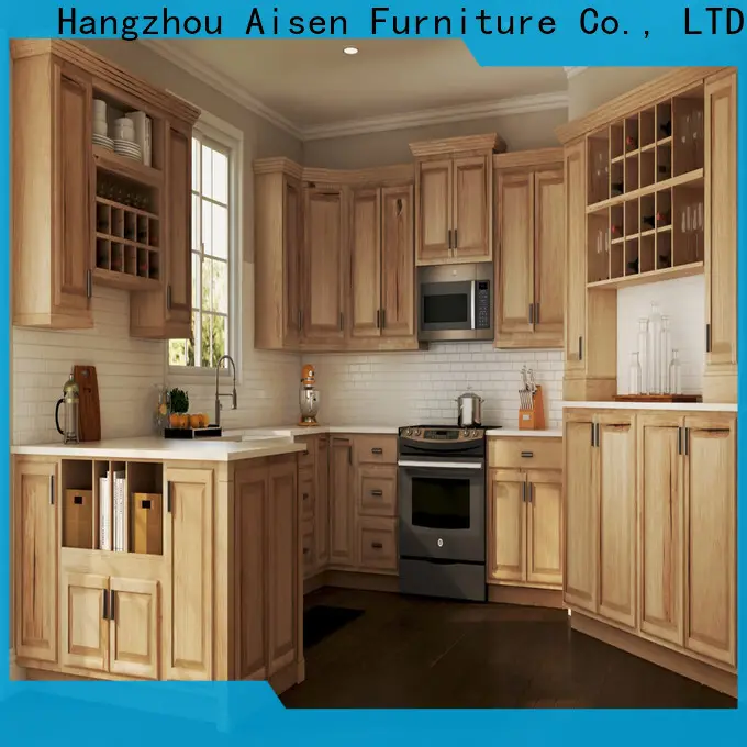 AisDecor custom white shaker style cabinets factory 1
