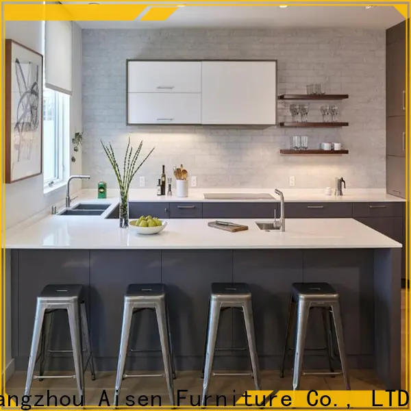 AisDecor white lacquer cabinets one-stop services1 1