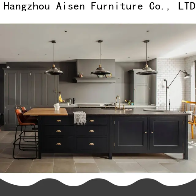 AisDecor professional wooden kitchen cupboards one-stop solutions 1