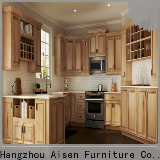 new cherry kitchen cabinets from China 1
