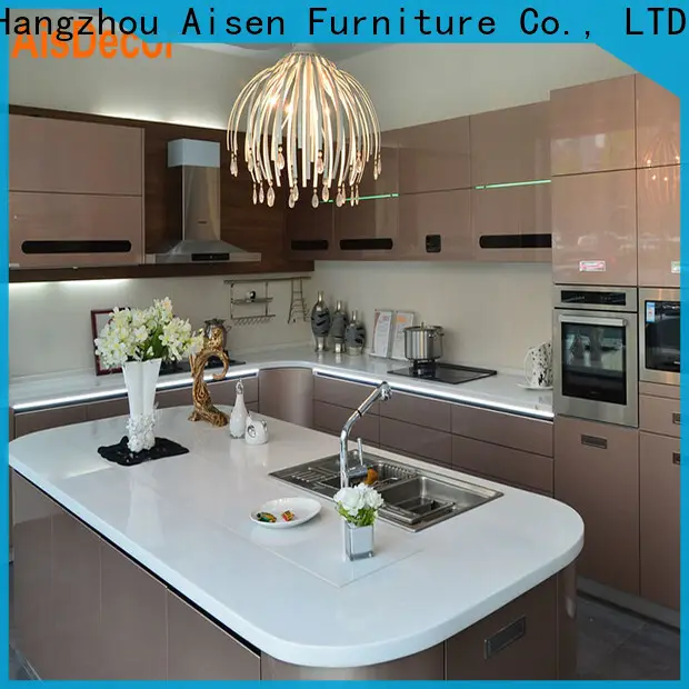 custom white lacquer cabinets from China 1