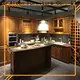 AisDecor cheap dark wood kitchen cabinets wholesale 1