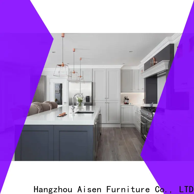 professional solid wood kitchen cabinet supplier 1
