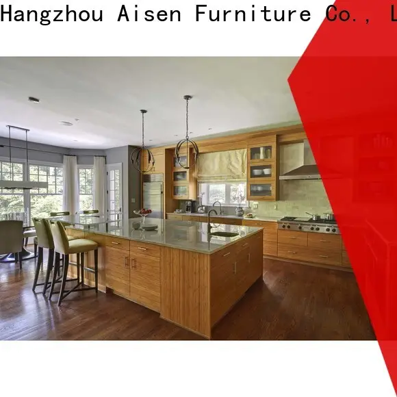 AisDecor custom painting laminate kitchen cabinets international trader 1