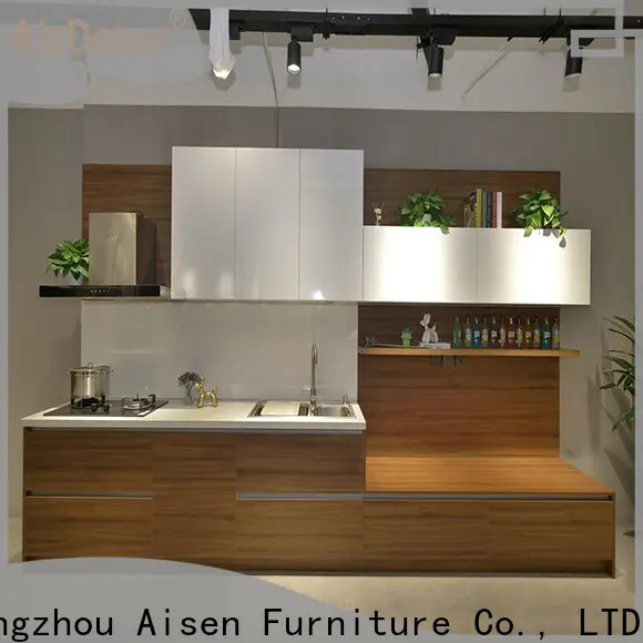 AisDecor laminate kitchen cabinet factory 1