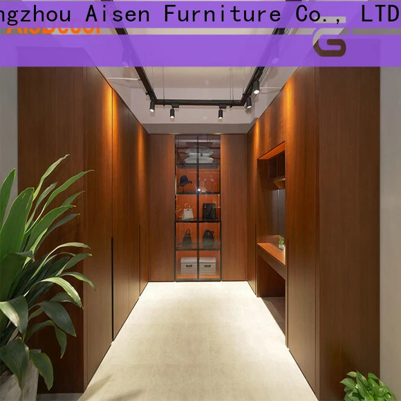 custom modern walk in wardrobe manufacturer 1