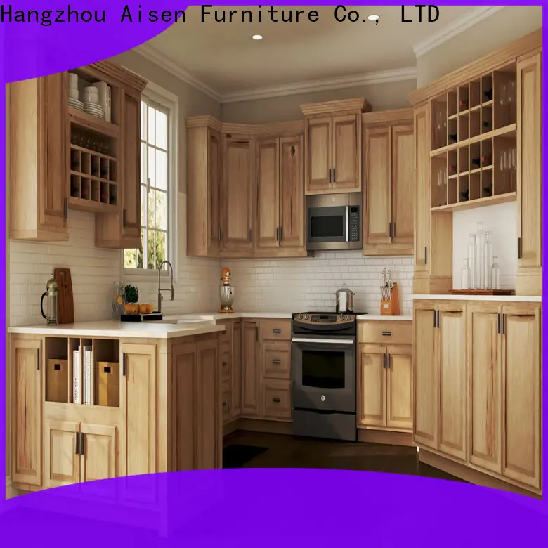 AisDecor white shaker style cabinets factory 1
