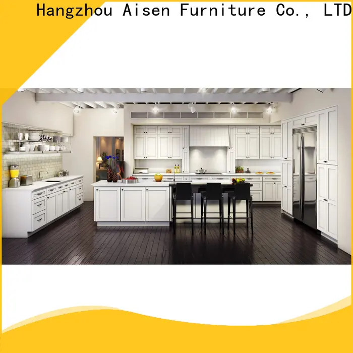 AisDecor professional black shaker cabinets from China 1
