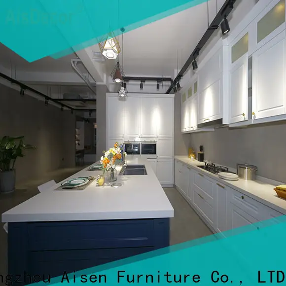 cheap solid wood kitchens from China 1