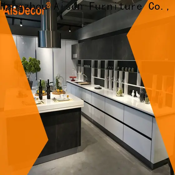 AisDecor reliable shadow line kitchen cabinets one-stop solutions 1