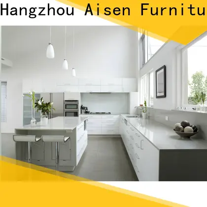 AisDecor top-selling gray cabinets kitchen from China 1