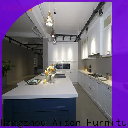 AisDecor white wood kitchen cabinets exporter1 1