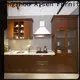 custom cherry wood kitchen cabinets factory 1