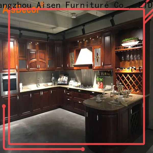 AisDecor oak cabinets international trader 1